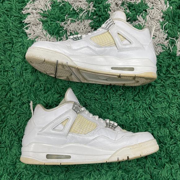 Jordan 4 Retro Pure Money (2017) Sneakers Shoes sz 10 Pre Owned No Box main image 6